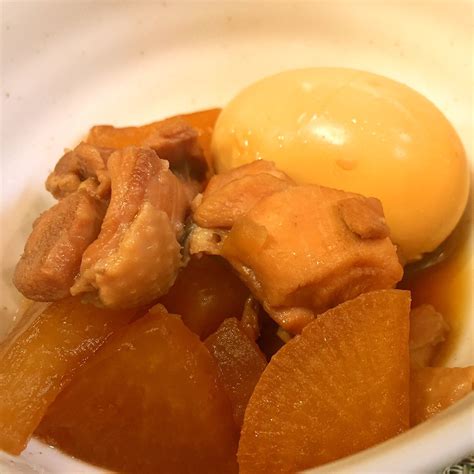 大根と鶏肉と卵の煮物 Yamamayuの「おうちごはん」