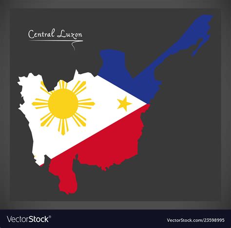 Central Luzon Map Philippines Royalty Free Vector Image The Best Porn