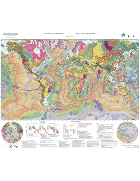 Carte géologique du Monde au 1 35 M PDF CCGM