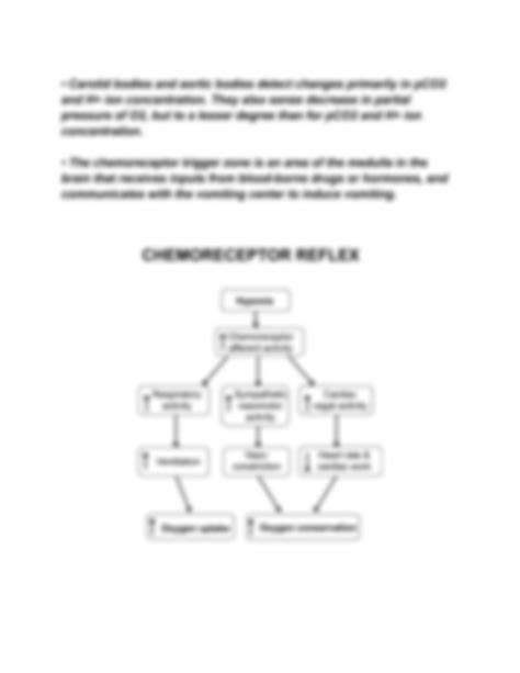 SOLUTION: Baroreceptor and chemoreceptor reflex - Studypool