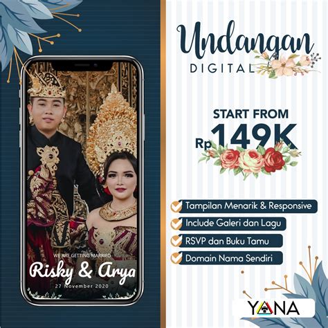 Jual Jasa Undangan Digital Online Website Shopee Indonesia