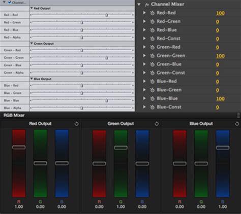 Video Color Correction Fixing Bad White Balance Using Offset Controls