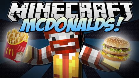 Minecraft Mcdonalds Eat Mcdonalds In Minecraft Mod Showcase 1