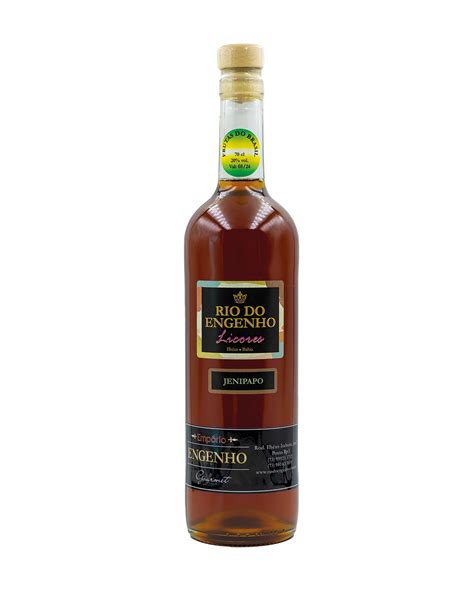 Licor de Jenipapo Rio do Engenho 700ml Mundo da Cachaça