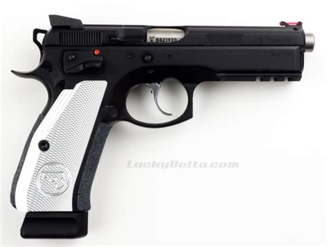 Cz Griffschalen Cz75 Alu Checkering Slim Long Diverses