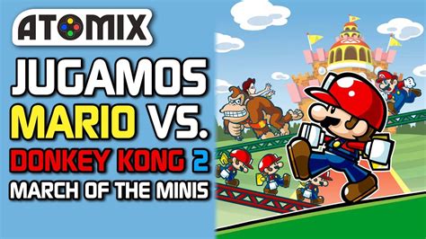 Mario Vs Donkey Kong March Of The Minis Hermoso Puzzle Del Ds