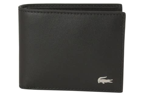 Lacoste Men S Fitzgerald Genuine Leather ID Holder Wallet Walmart