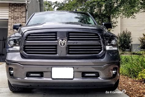 Dodge Ram Vertical Morimoto Xb Led Fog Lights Ess K Customs