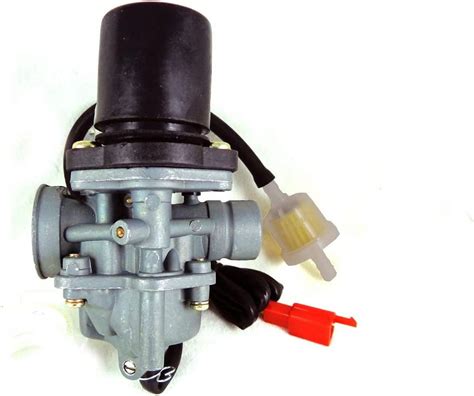 Carburetor With Electric Chock For Gy6 47cc 49cc 50cc 2 Stroke Atv