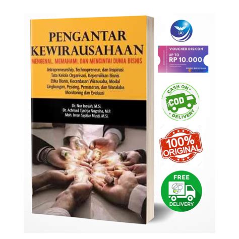 Jual Buku Pengantar Kewirausahaan Mengenal Memahami Dan Mencintai