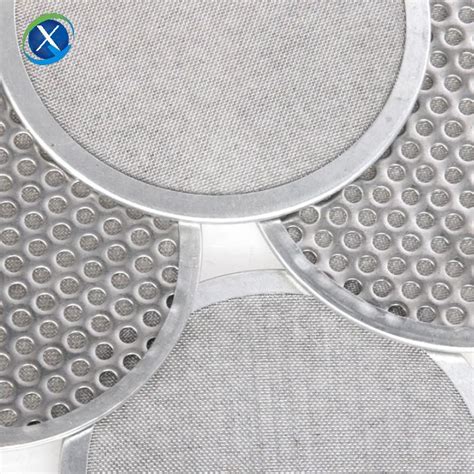 Aluminum Edge Rim Stainless Steel Wire Cloth Filter Disc Mesh Filter Stainless Steel Wire