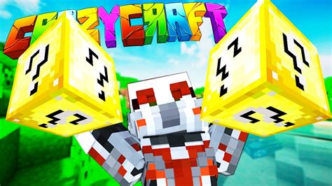 Minecraft Crazy Craft New Super Hero Lucky Blocks Youtube