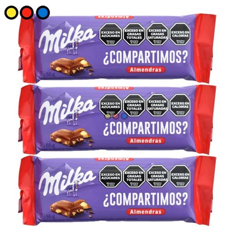 Chocolate Con Almendras Milka Gr X U Distribuidora Pop