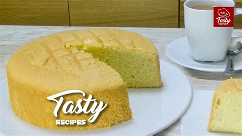 Genoese Sponge Cake With Only 3 Ingredients Recipe Step By Step