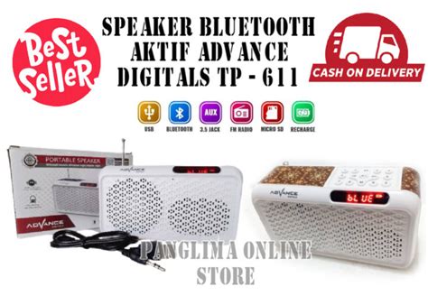 TERLARIS SPEAKER ADVANCE TP 611 SPEAKER MUROTTAL QURAN 30 JUZ BISA