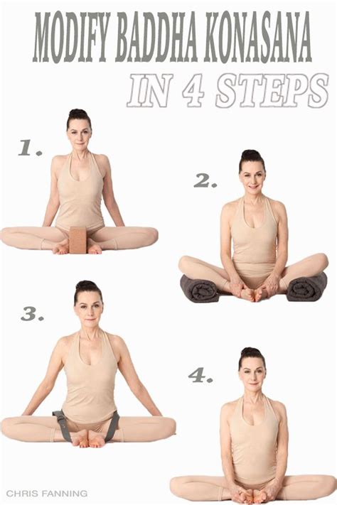 Supta Baddha Konasana Steps