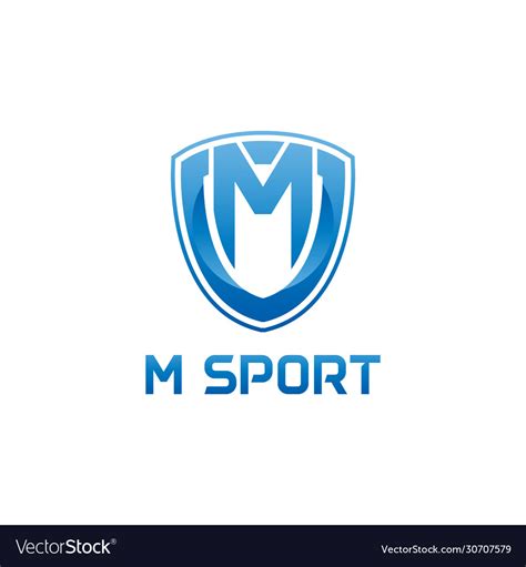 Sports Brand Logo, Clothing Brand Logos, Letter M Shield, 51% OFF