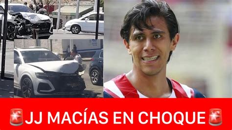 José Juan Macías involucrado en choque vehicular en Guadalajara