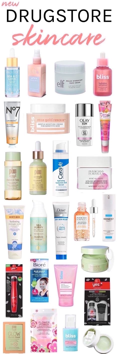 27 New Drugstore Skincare Picks You Wont Want To Miss Drugstore