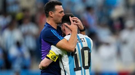 Lionel Messi: Argentina captain "very happy" his last World Cup game ...