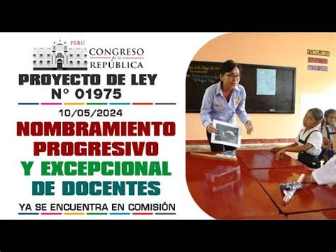 NOMBRAMIENTO PROGRESIVO Y EXCEPCIONAL DE DOCENTES Ya Se Encuentra En