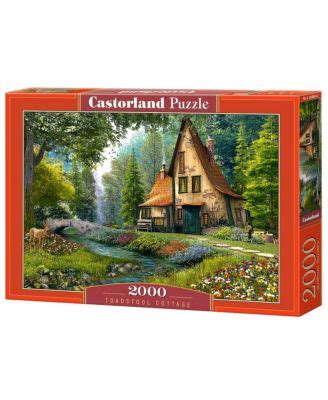 Castorland Toadstool Cottage Jigsaw Puzzle Set Piece Macy S