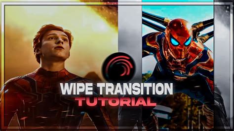 Wipe Transition Tutorial Alight Motion Youtube