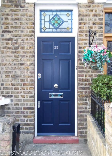 Dark Blue Georgian Door Cotswood Doors London