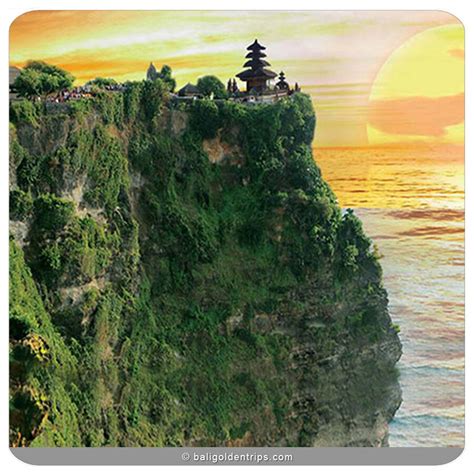 Uluwatu Sunset Temple Tour Half Day Tours Catalog Bali Golden