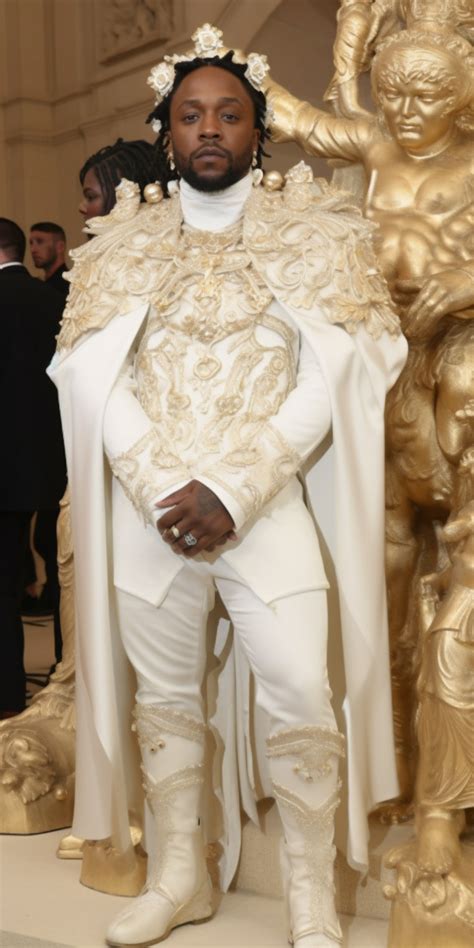 Kendrick Lamar At Met Gala Rpics