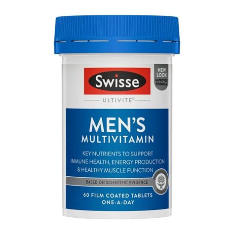 Buy Swisse Ultivite Men S Multivitamin 60 Tablets Online