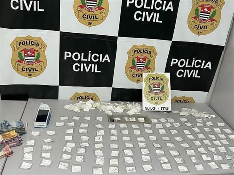 Polícia Civil prende casal suspeito de tráfico de drogas