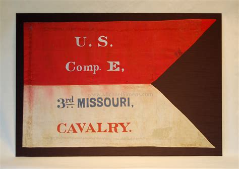 Civil War Regimental Cavalry Flag From Missouri