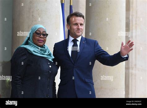 Paris France Th May French President Emmanuel Macron