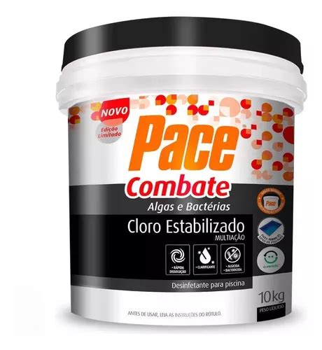 Balde Cloro Multia O Em Pace Combate Kg Para Piscinas Frete Gr Tis