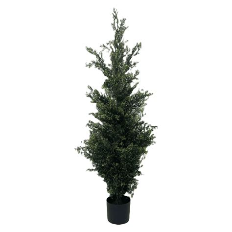 3FT Artificial Cedar Tree Artificial Topiary Cedar Plants Potted Tree