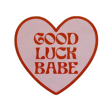 Chappell Roan Good Luck Babe Sticker For Sale By Wayloner Redbubble