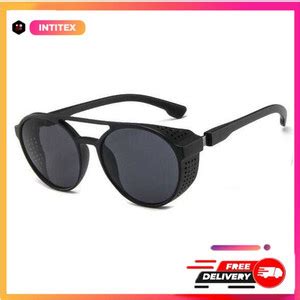 Jual Kacamata Classic Tony Stark Iron Man Steampunk Sunglasses Hitam