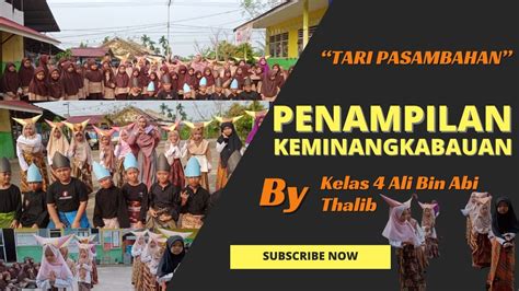 Penampilan Tari Pasambahan Dalam Keminangkabauan Tari Taripasambahan