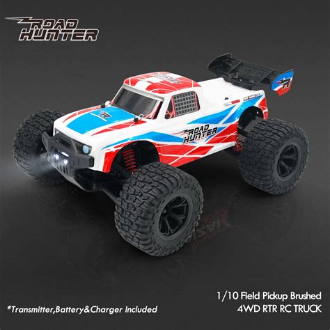 Jjrc Q Racing Car Brushed Wd Rtr Rc Truck White Blue