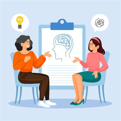 Counseling Activity Mental Health Consultation 13165989 Vector Art At