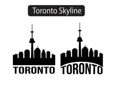 Toronto Skyline Vector Art, Icons, and Graphics for Free Download