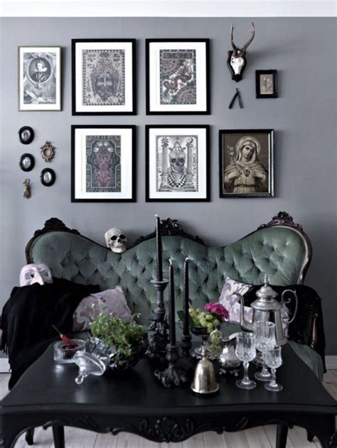 Incredible Goth Living Room Ideas For Inspiration HOMYSTYLE