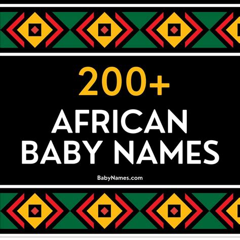 200 African Baby Names Meanings And Origins