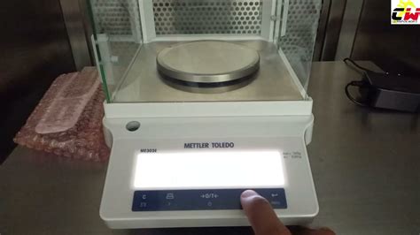 CALIBRATION OF METTLER TOLEDO ME303E WEIGHING SCALE HOW TO CALIBRATE