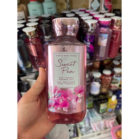 Bath And Body Works Sweet Pea Shower Gel 295ml ของแท้ Shopee Thailand