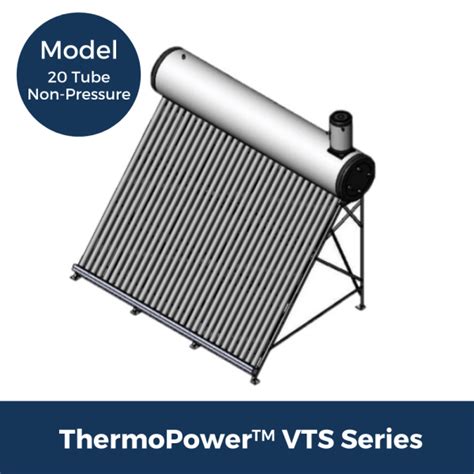 Thermopower Vts 20 Tube Non Pressure Thermosyphon Hot Water System