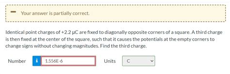 Solved Identical Point Charges Of C Are Fixed To Chegg