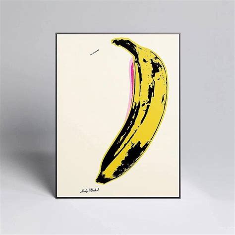 Andy Warhol Banana Pop Art Canvas Painting Posters Odern Wall Art Andy Warhol Prints For Living ...