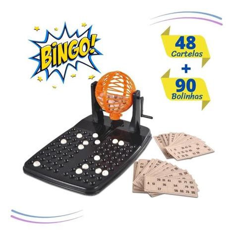 Brinquedo Jogo De Bingo Cartelas Bolinhas Numeradas Usc Jogo